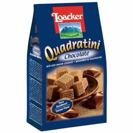 Waffer LOACKER Quadratini Kakao 125g foto 2