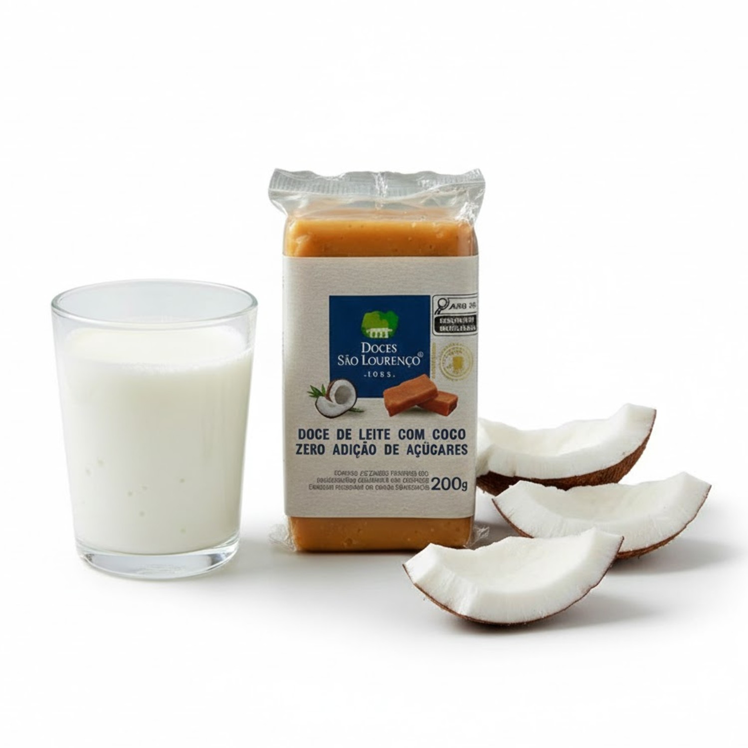 Doce de Leite com Coco Zero Massa SAO LOURENCO 200g foto 2
