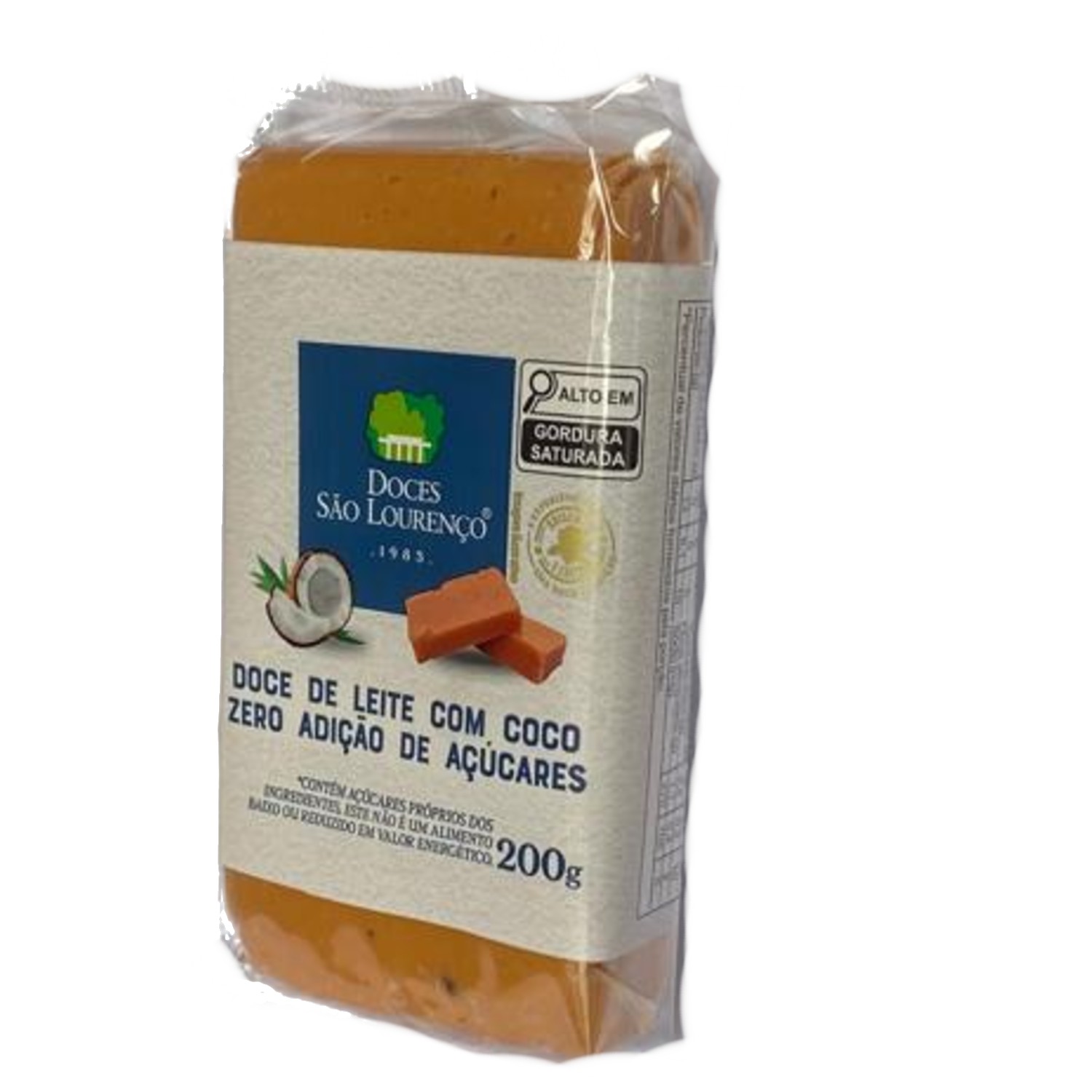 Doce de Leite com Coco Zero Massa SAO LOURENCO 200g foto 6
