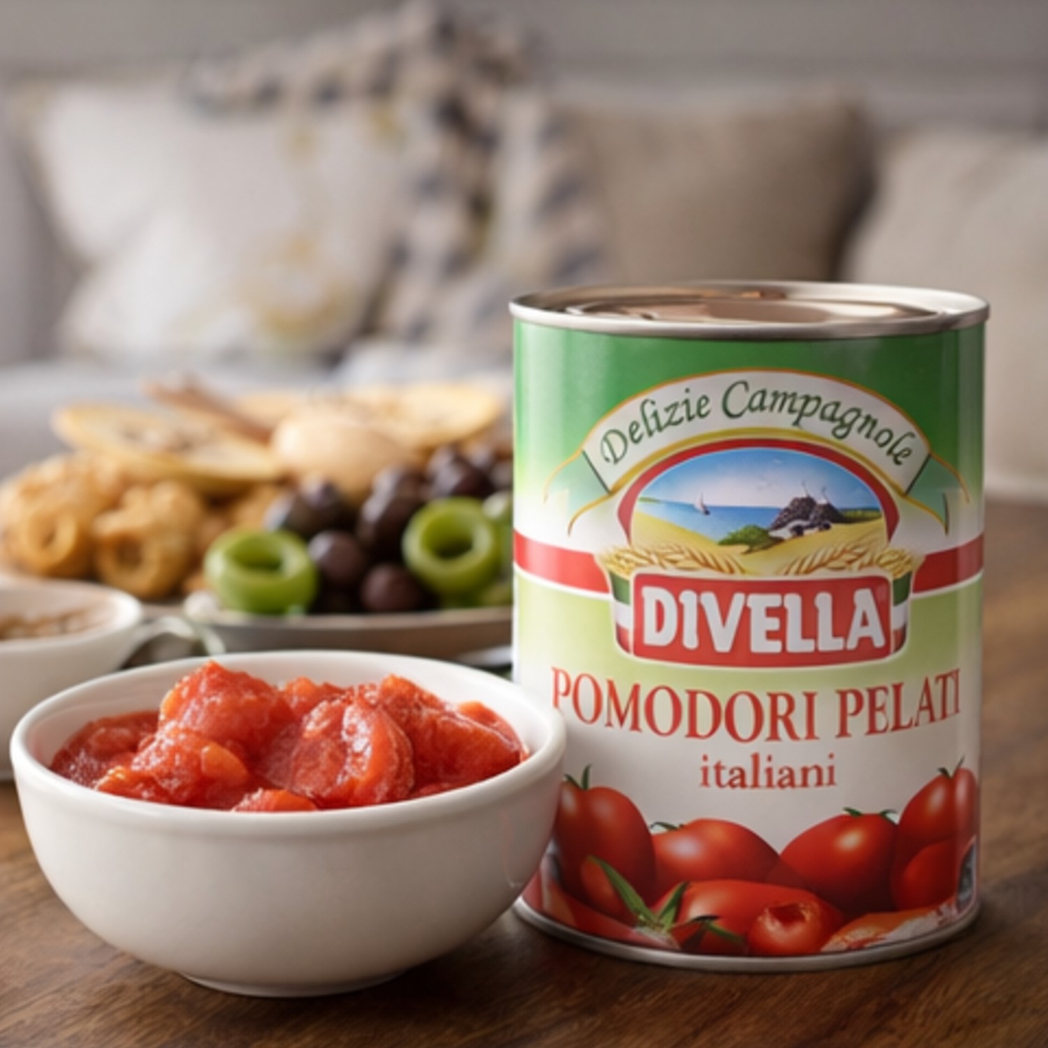 Tomate Pelado Italiano DIVELLA 400g foto 3