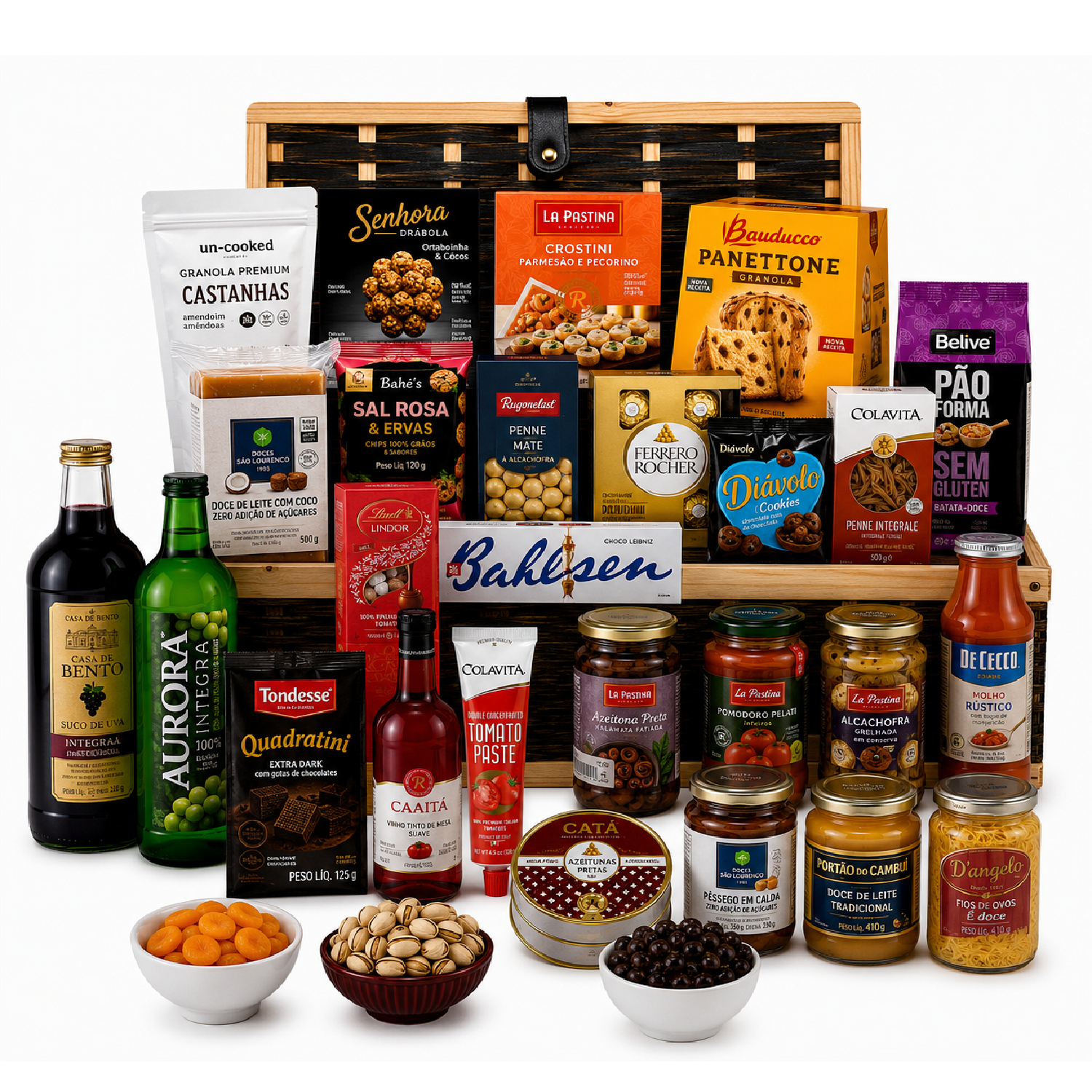 Cesta de Natal Sem Álcool Premium KATHMANDU 30 Itens 2026