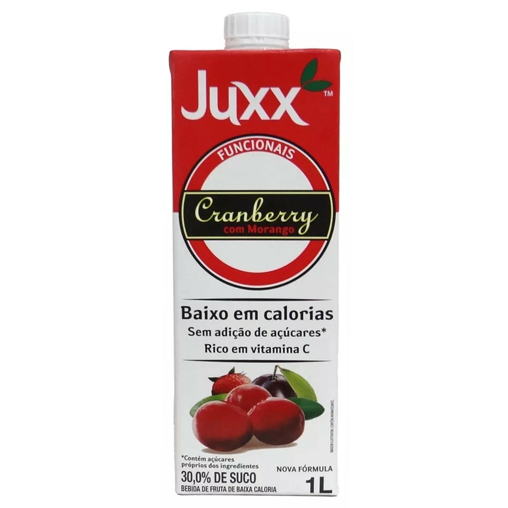Suco Cranberry com Morango Zero JUXX 1L foto 2