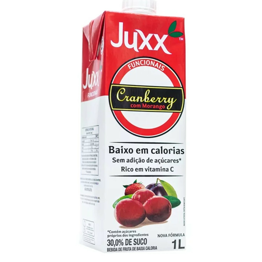 Suco Cranberry com Morango Zero JUXX 1L foto 3