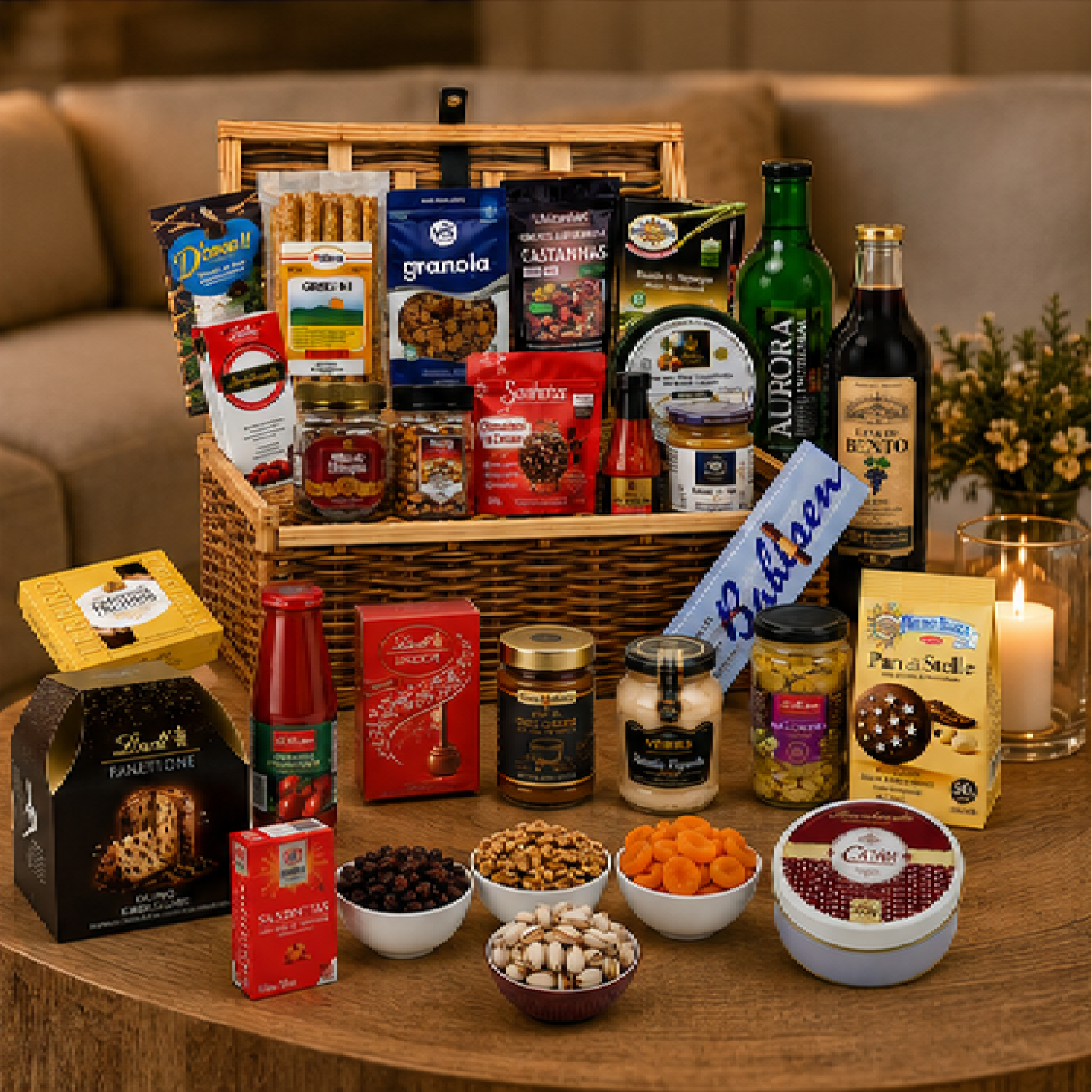 Cesta de Natal Sem Álcool Premium CURAÇAO 30 Itens 2026 foto 2