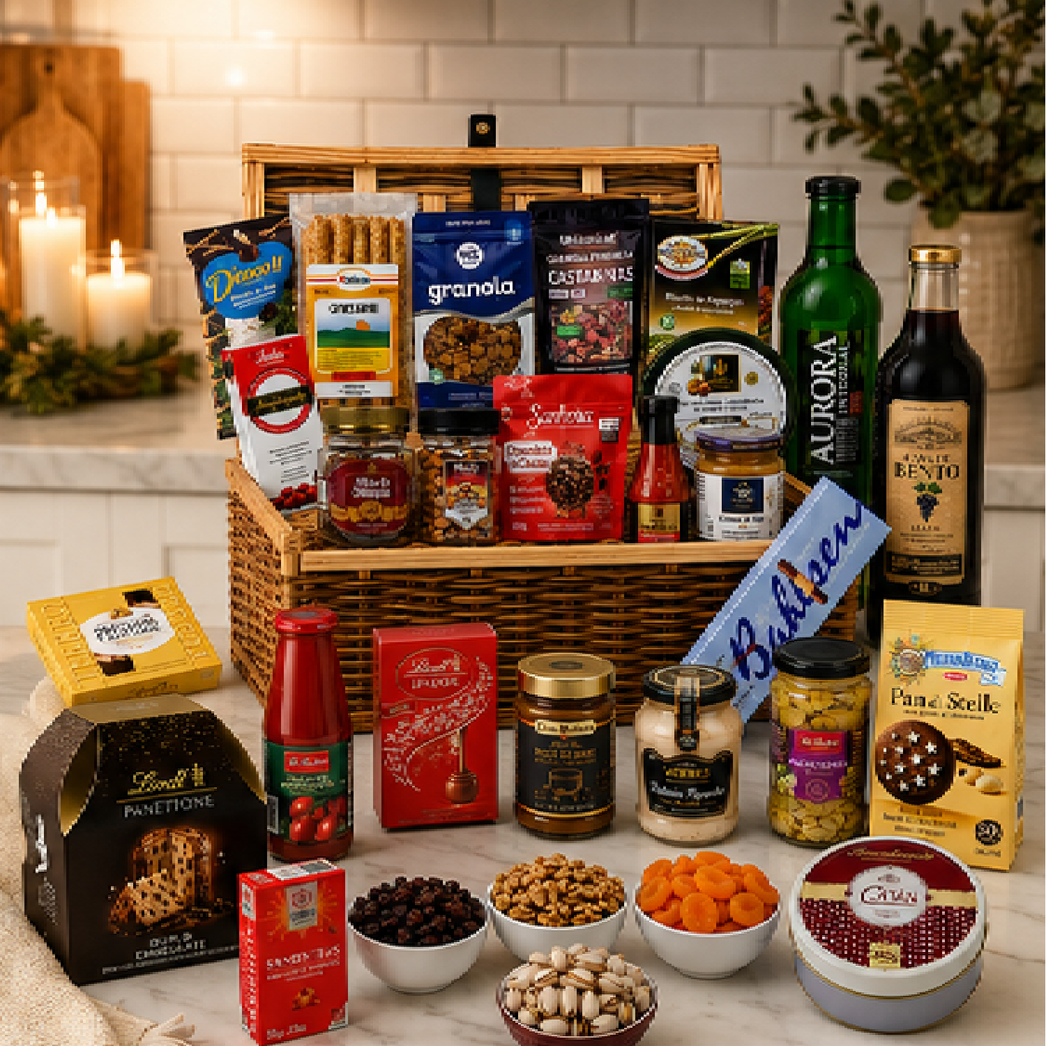 Cesta de Natal Sem Álcool Premium CURAÇAO 30 Itens 2026 foto 3