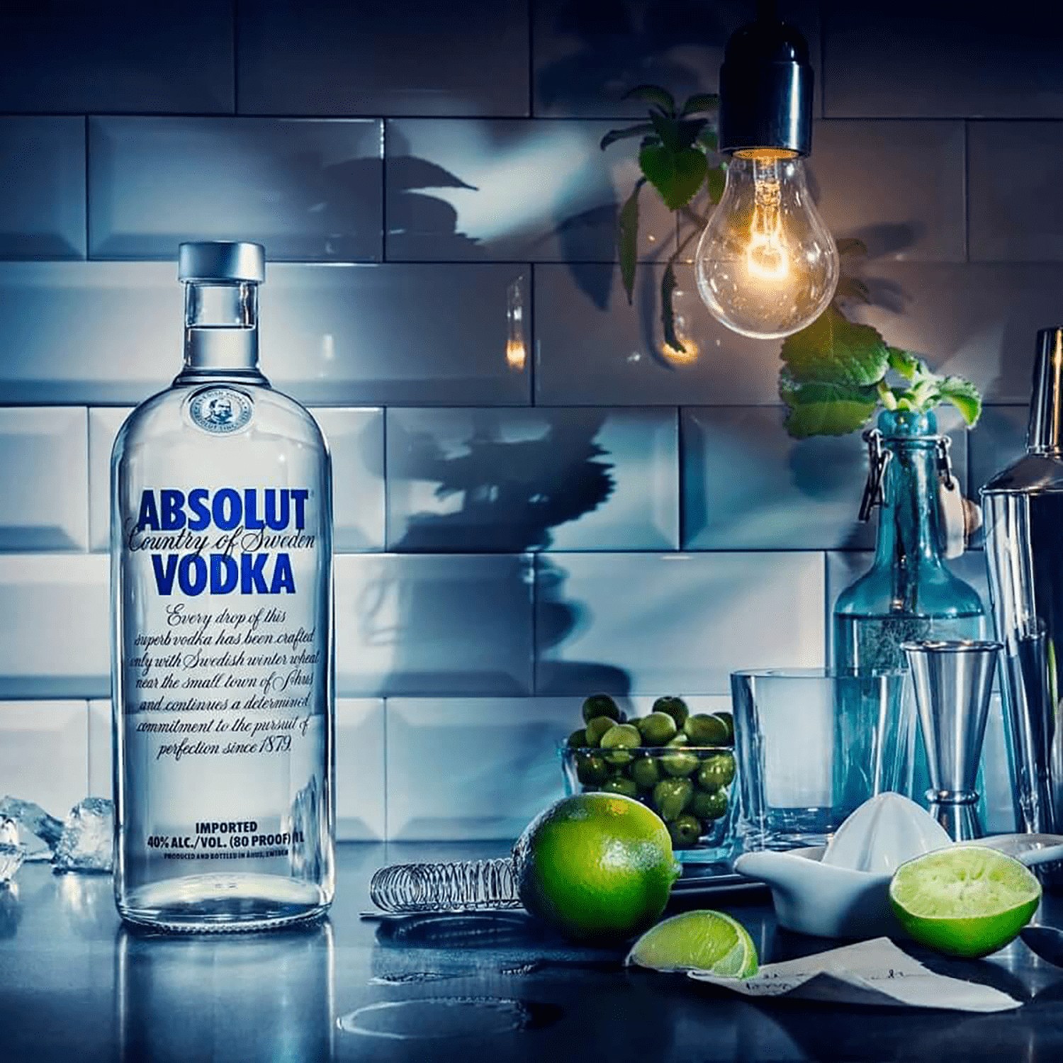 Vodka ABSOLUT 1L foto 3