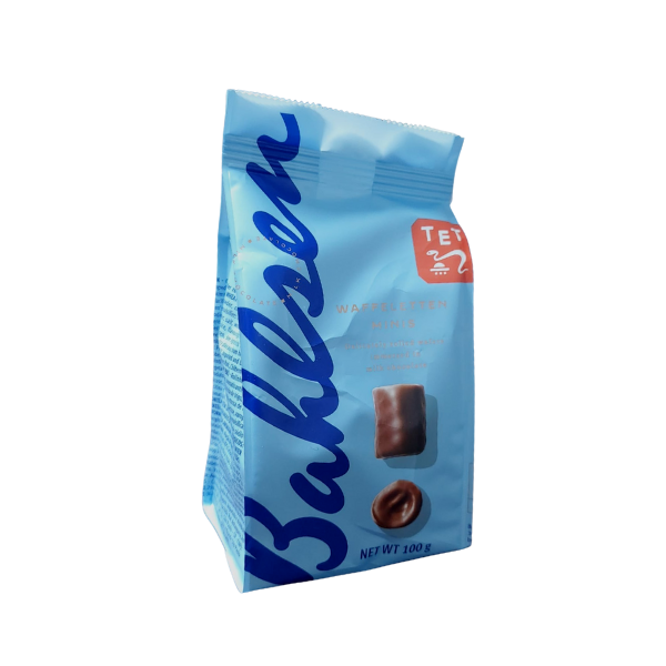 Biscoito BAHLSEN Chocofriends Waffle Minis 100g foto 2