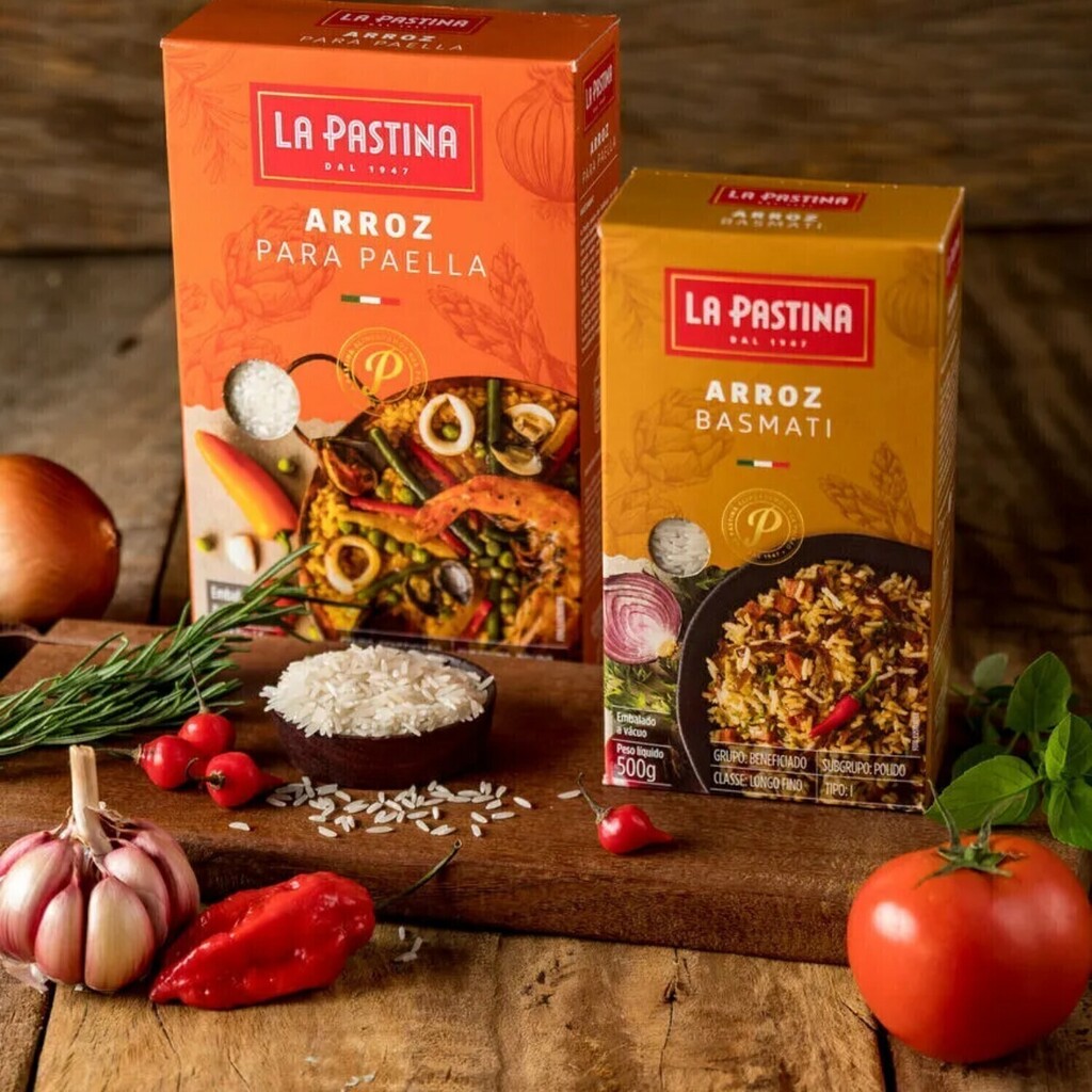 Arroz Para Paella Espanhol LA PASTINA 1 Kg foto 8