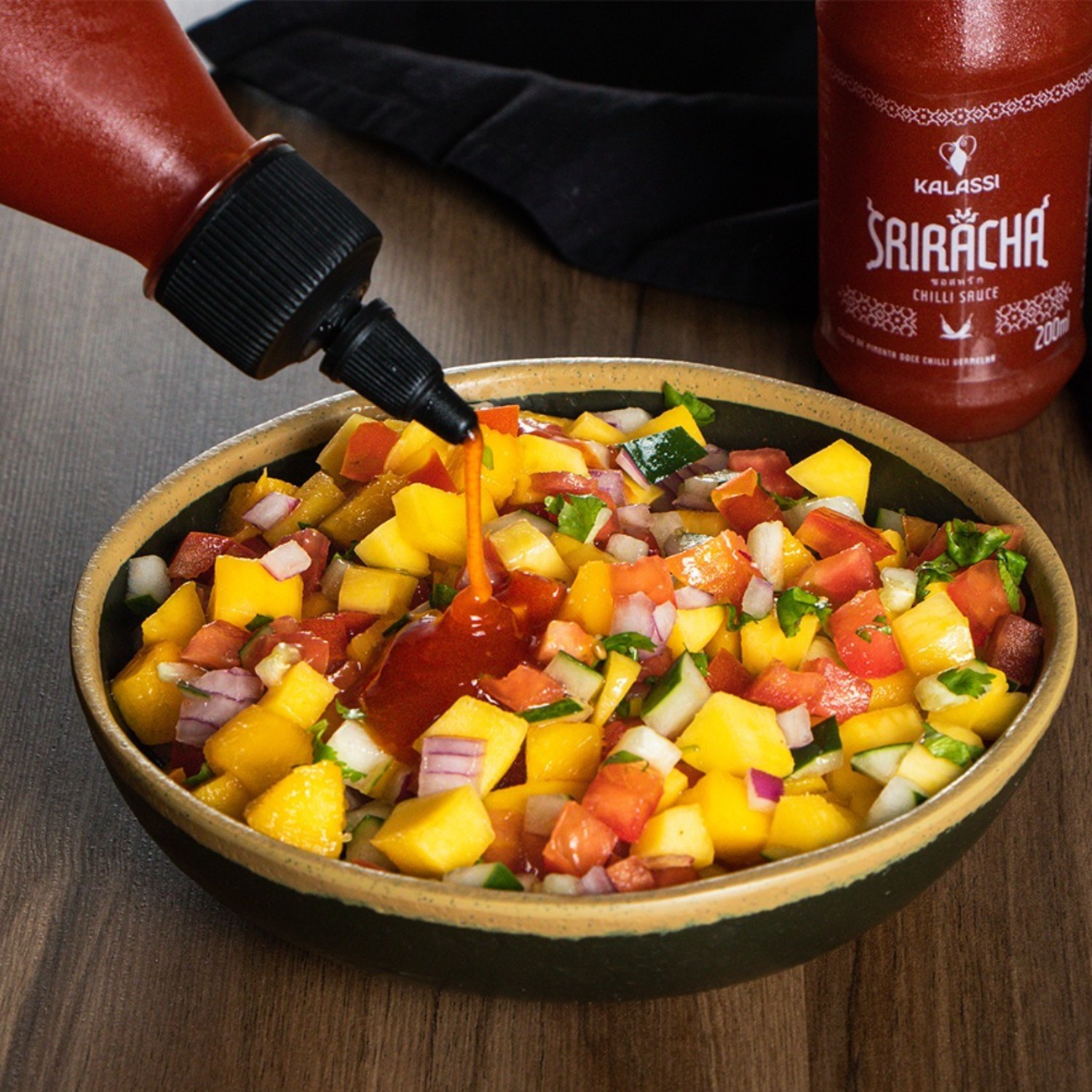 Molho de Pimenta Sriracha KALASSI 200ml foto 3