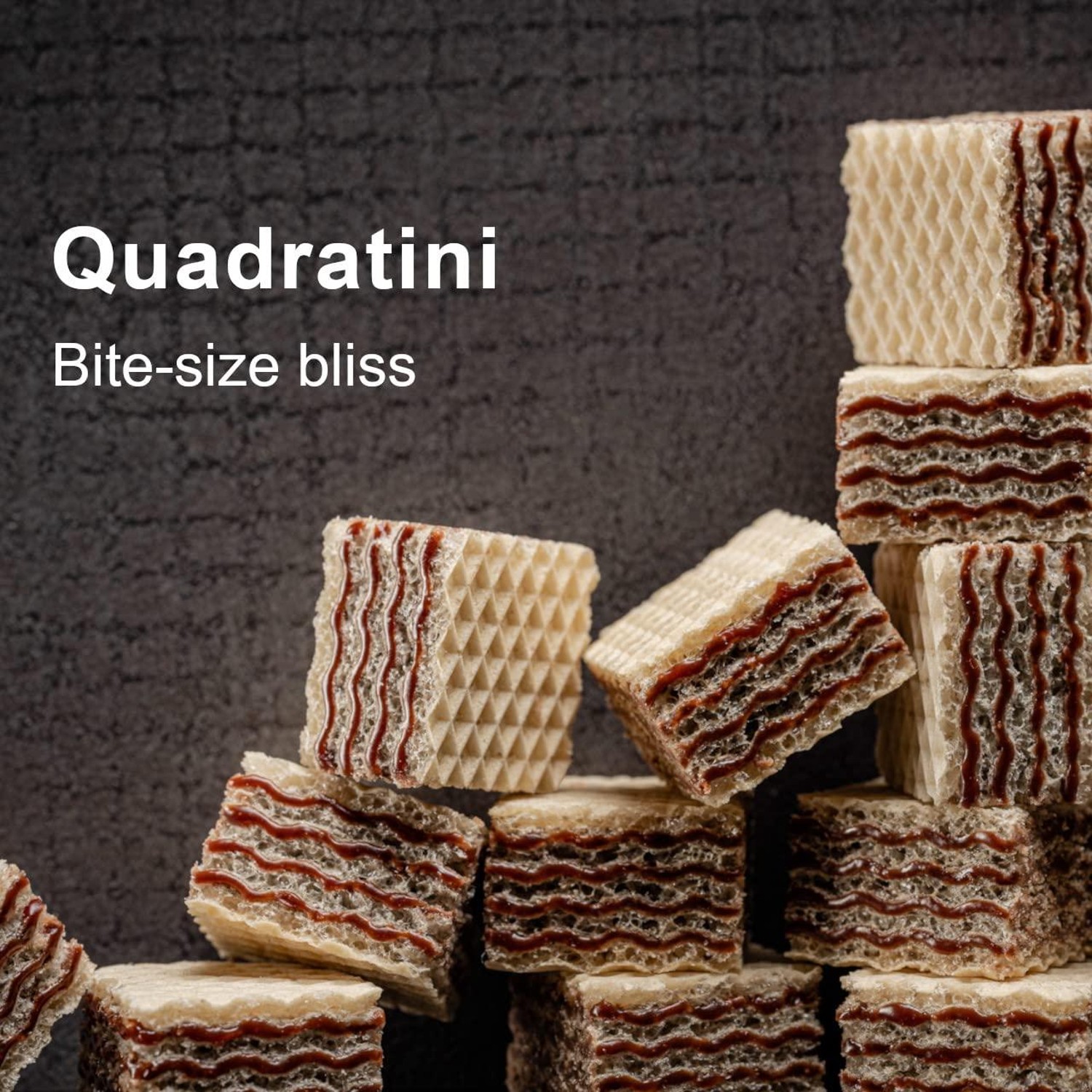 Biscoito LOACKER Quadratini Cappuccino 110g foto 4