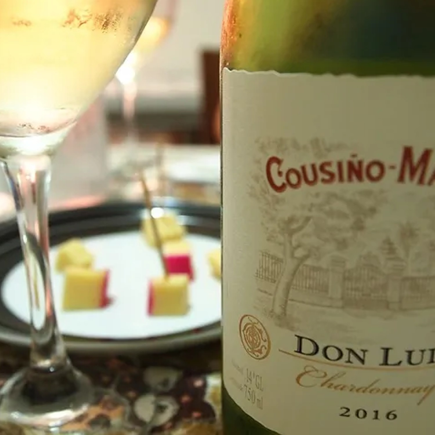 Vinho COUSINO MACUL Dom Luis Chardonnay 750ml foto 3