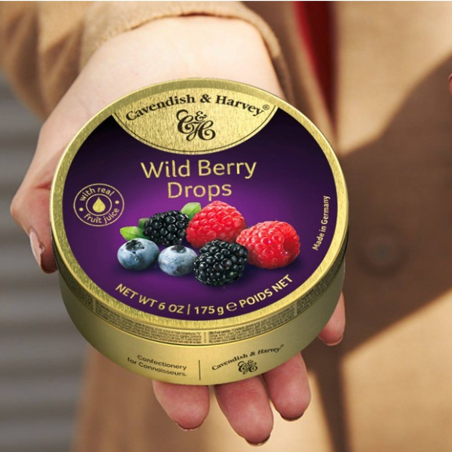 Bala CAVENDISH & HARVEY Wild Berry Drops 175g foto 3