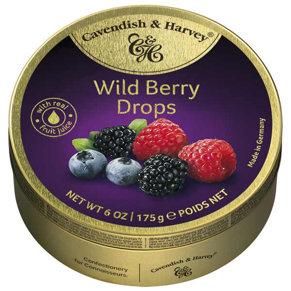Bala CAVENDISH & HARVEY Wild Berry Drops 175g foto 8