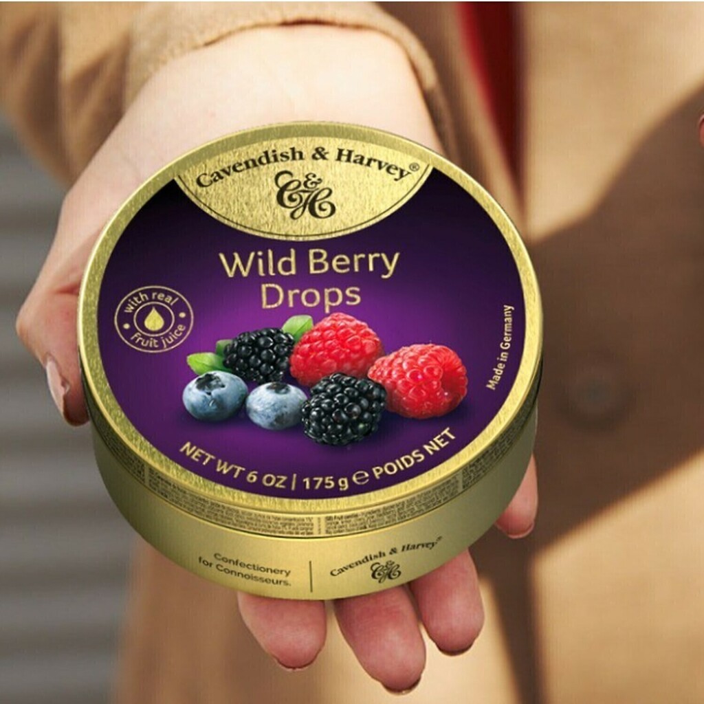 Bala CAVENDISH & HARVEY Wild Berry Drops 175g foto 10