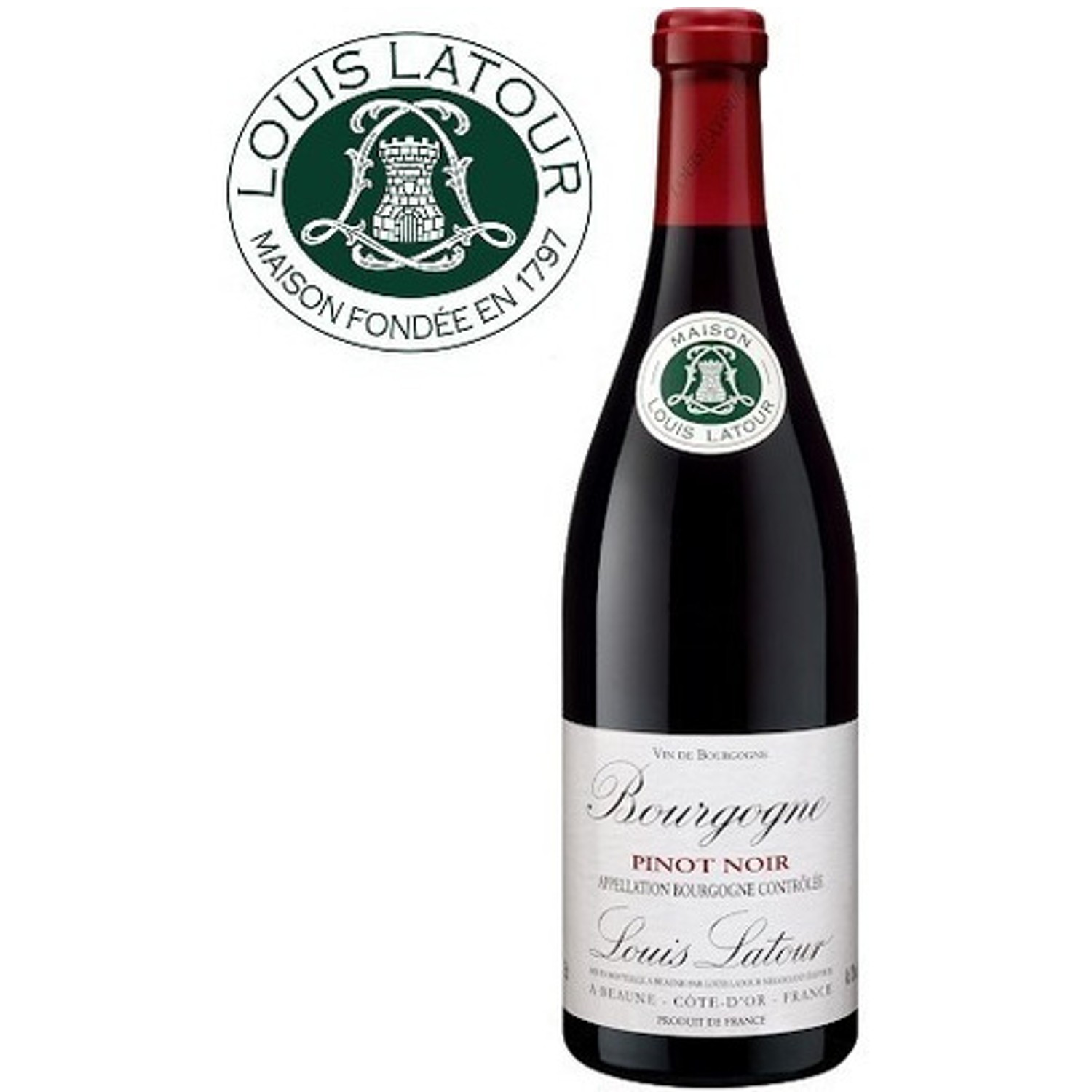 Vinho Francês LOUIS LATOUR Bourgogne Pinot Noir 750ml foto 2