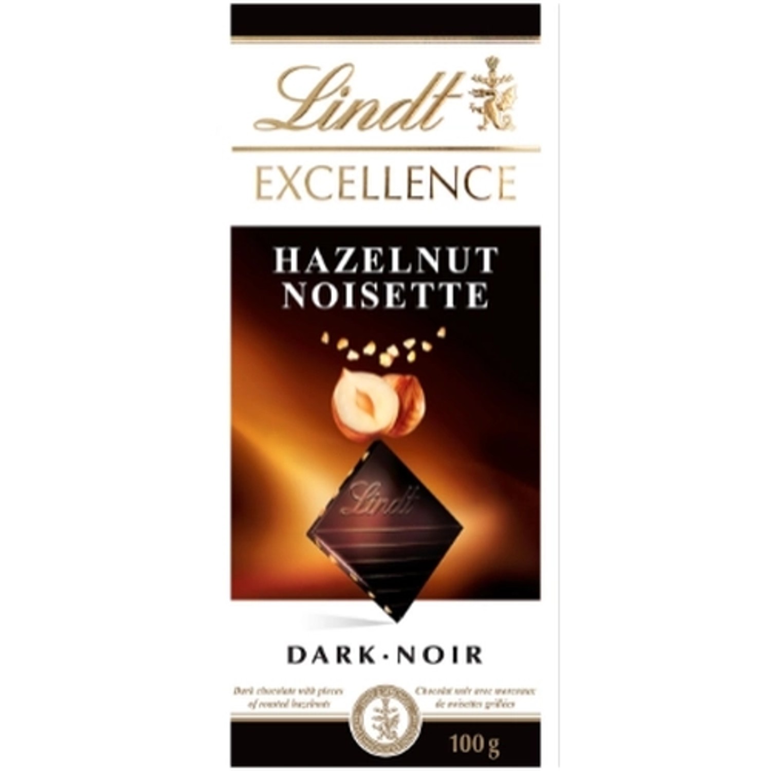 Chocolate LINDT Excellence Dark Hazelnut 100g