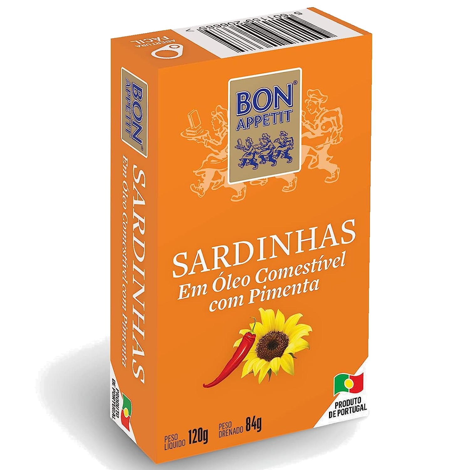 Sardinha Portuguesa BON APPETIT em Óleo Picante 120g