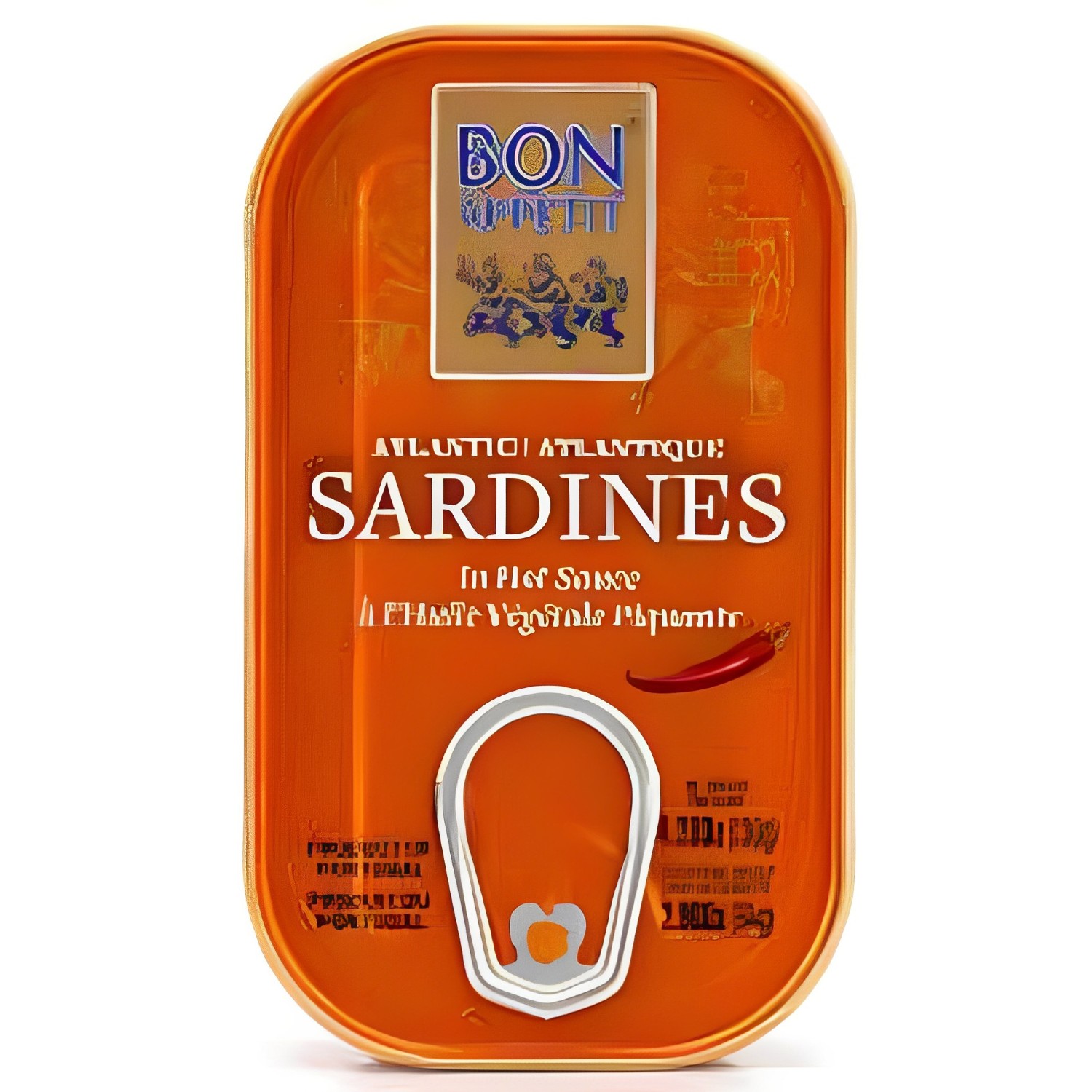 Sardinha Portuguesa BON APPETIT em Óleo Picante 120g foto 2