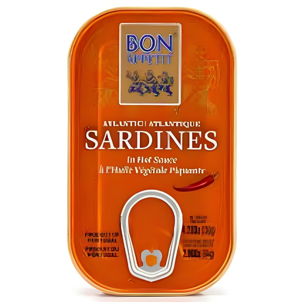 Sardinha Portuguesa BON APPETIT em Óleo Picante 120g foto 5