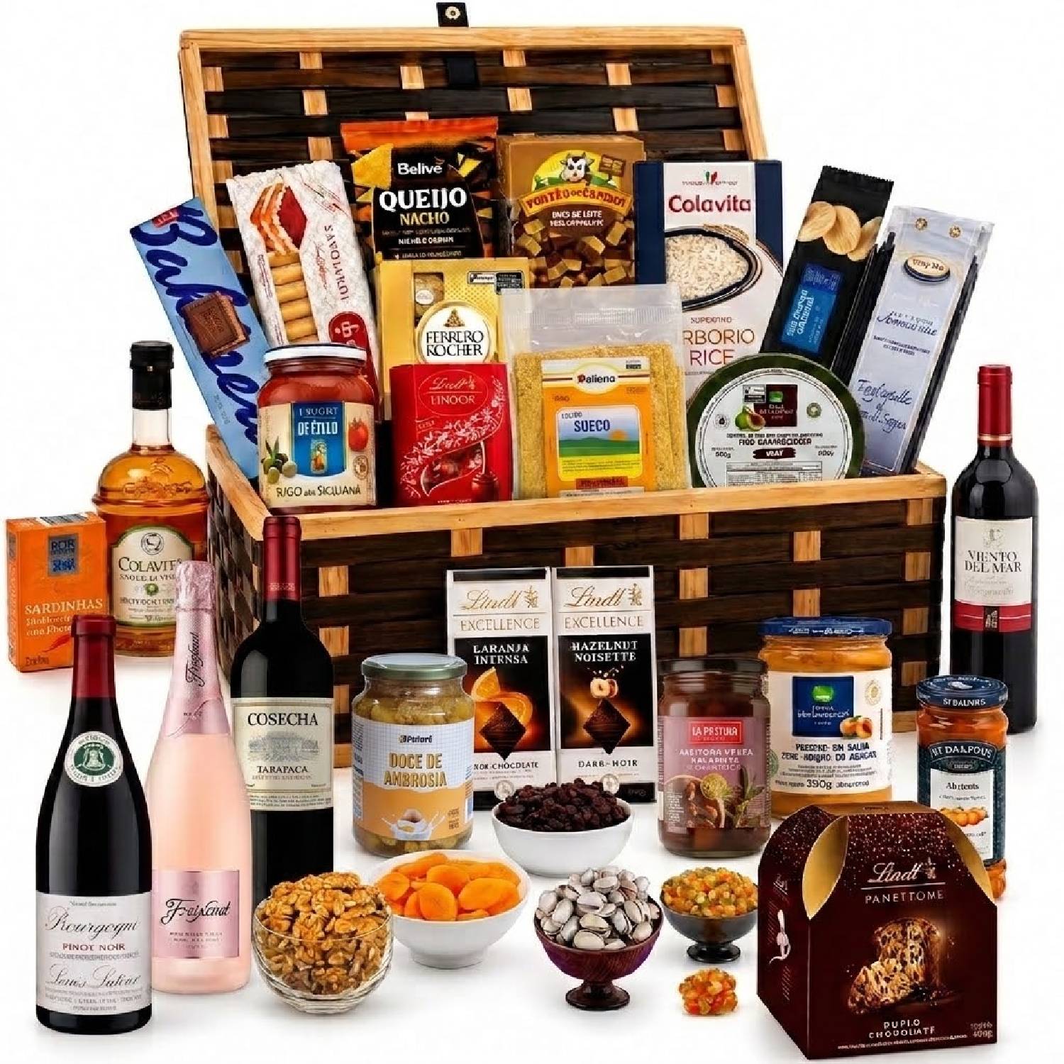 Cesta de Natal Premium CALABRIA 30 Itens - Natal 2026