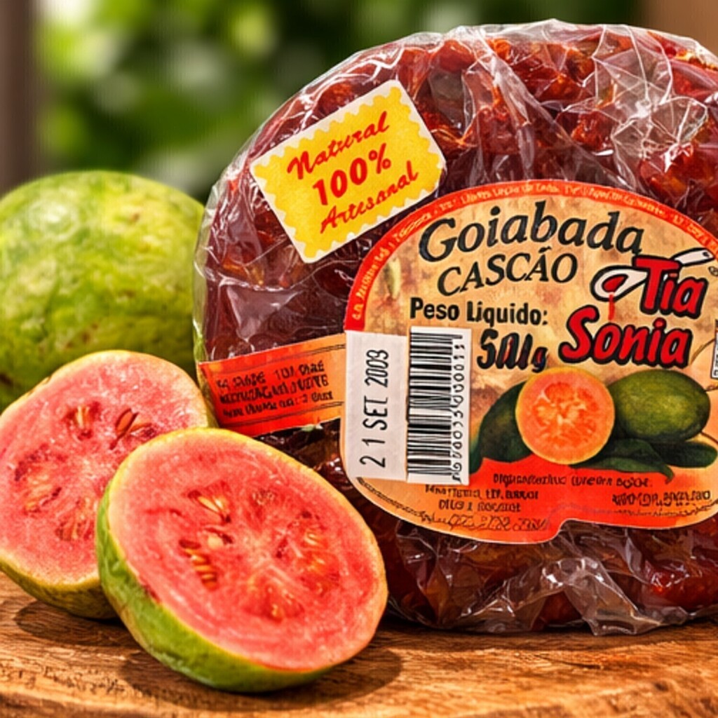 Goiabada Cascão Artesanal Premiada TIA SONIA 300g foto 12