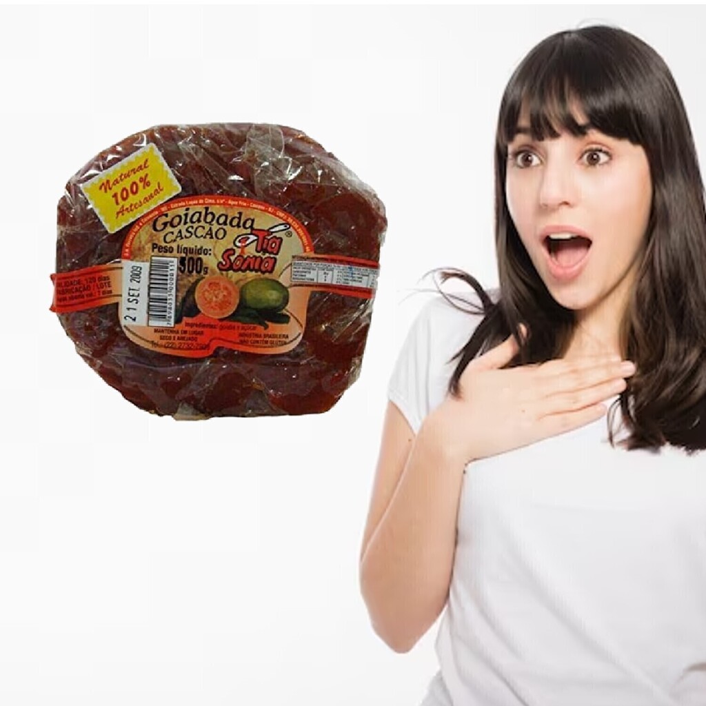 Goiabada Cascão Artesanal Premiada TIA SONIA 300g foto 16