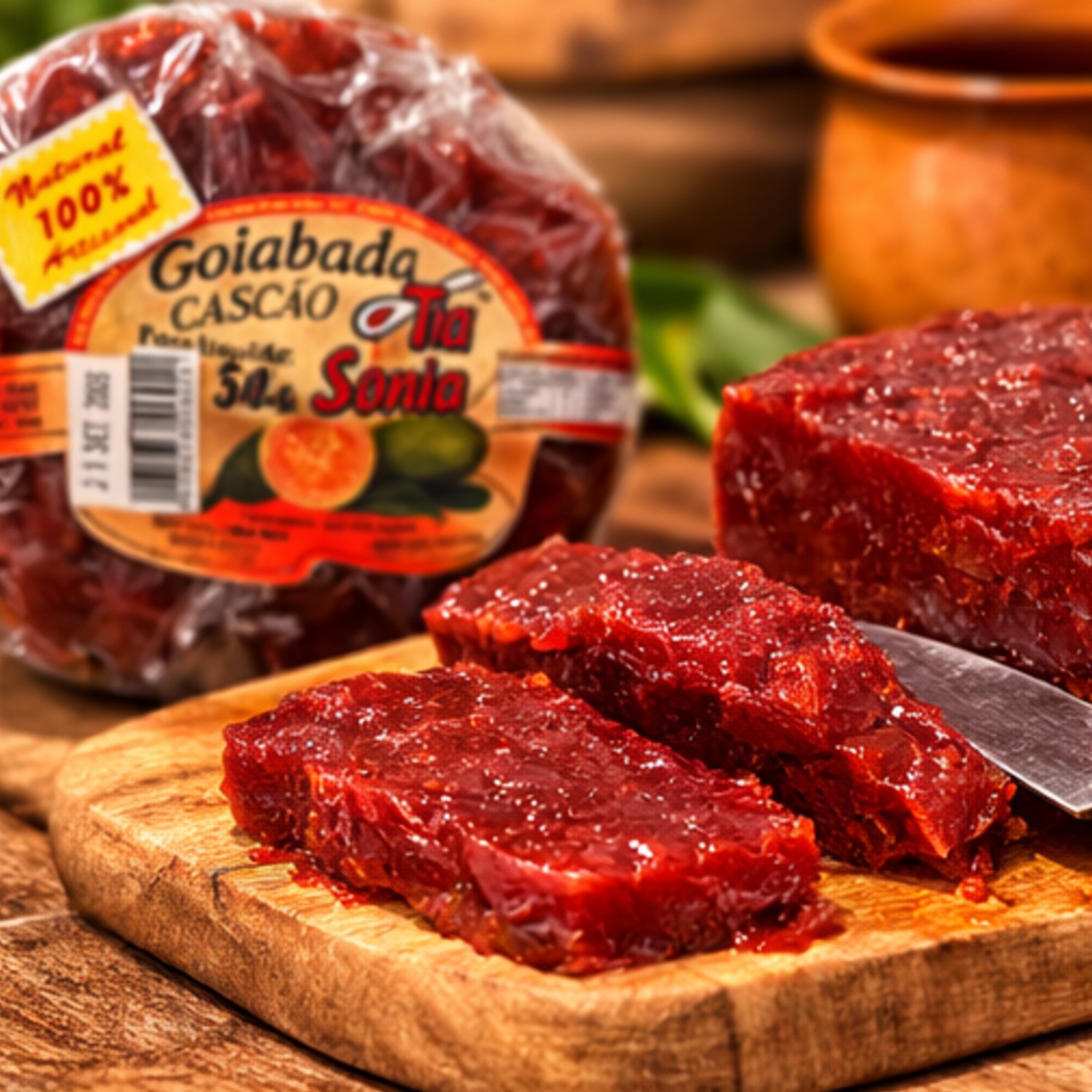 Goiabada Cascão Artesanal Premiada TIA SONIA 300g foto 3