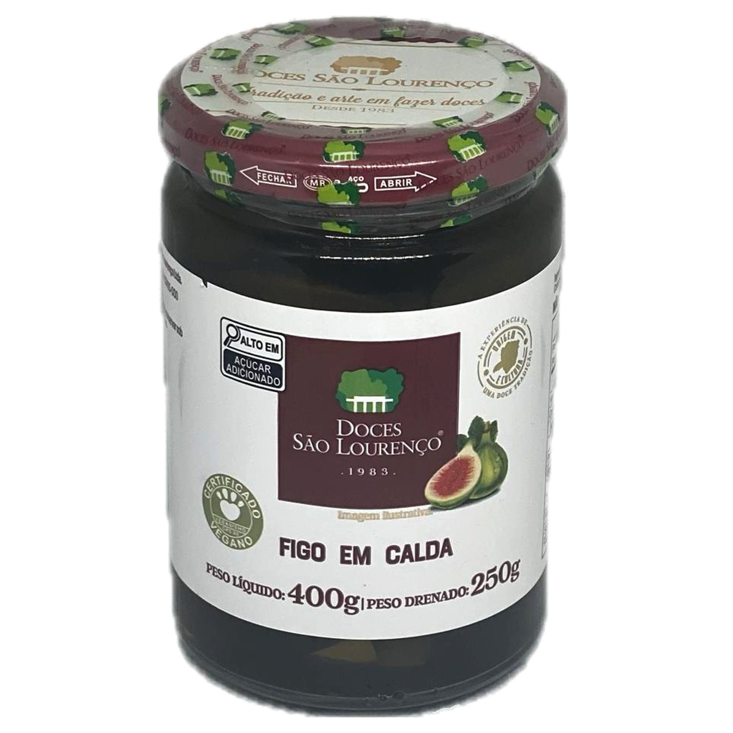Figo em Calda São Lourenço 400g foto 4