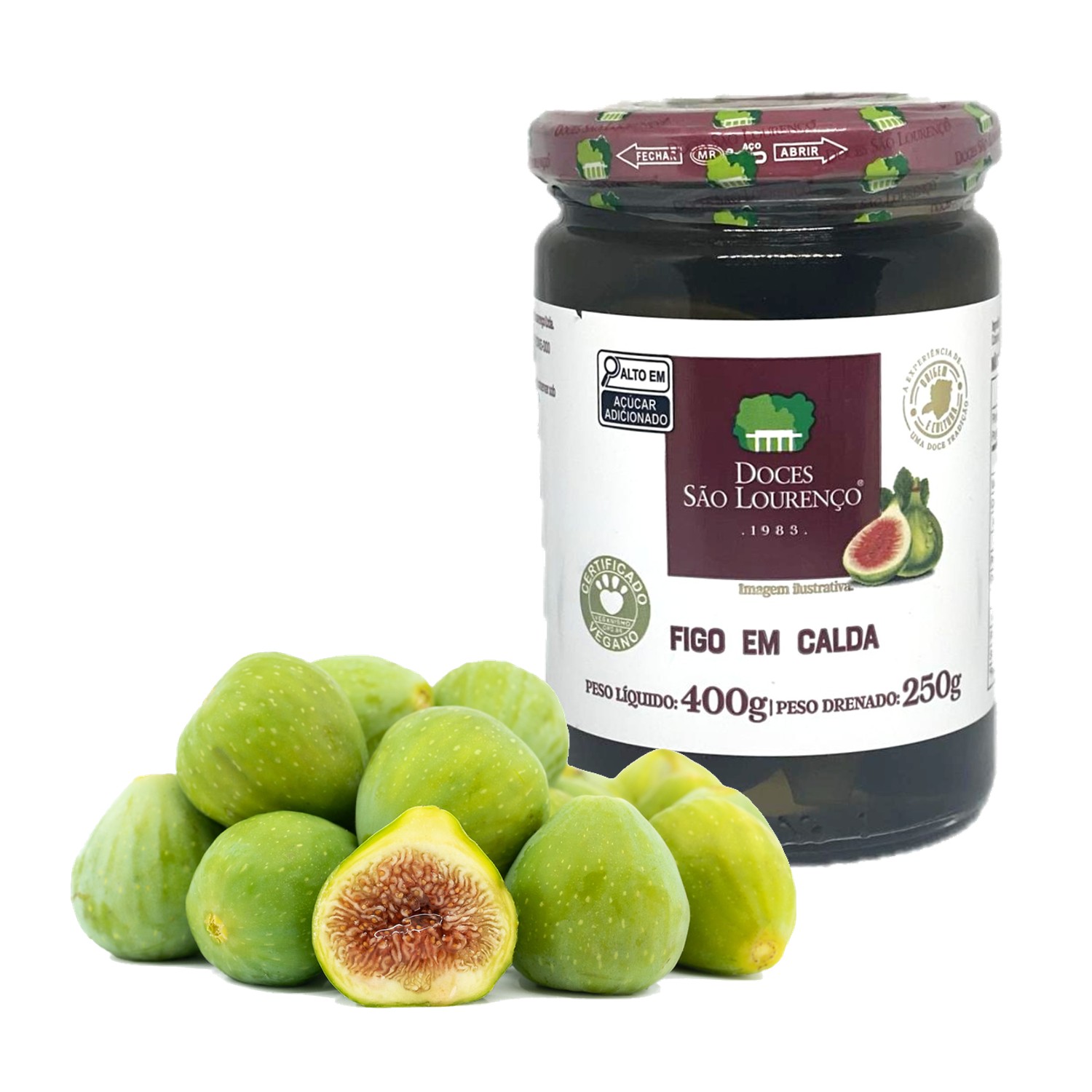 Figo em Calda São Lourenço 400g foto 6