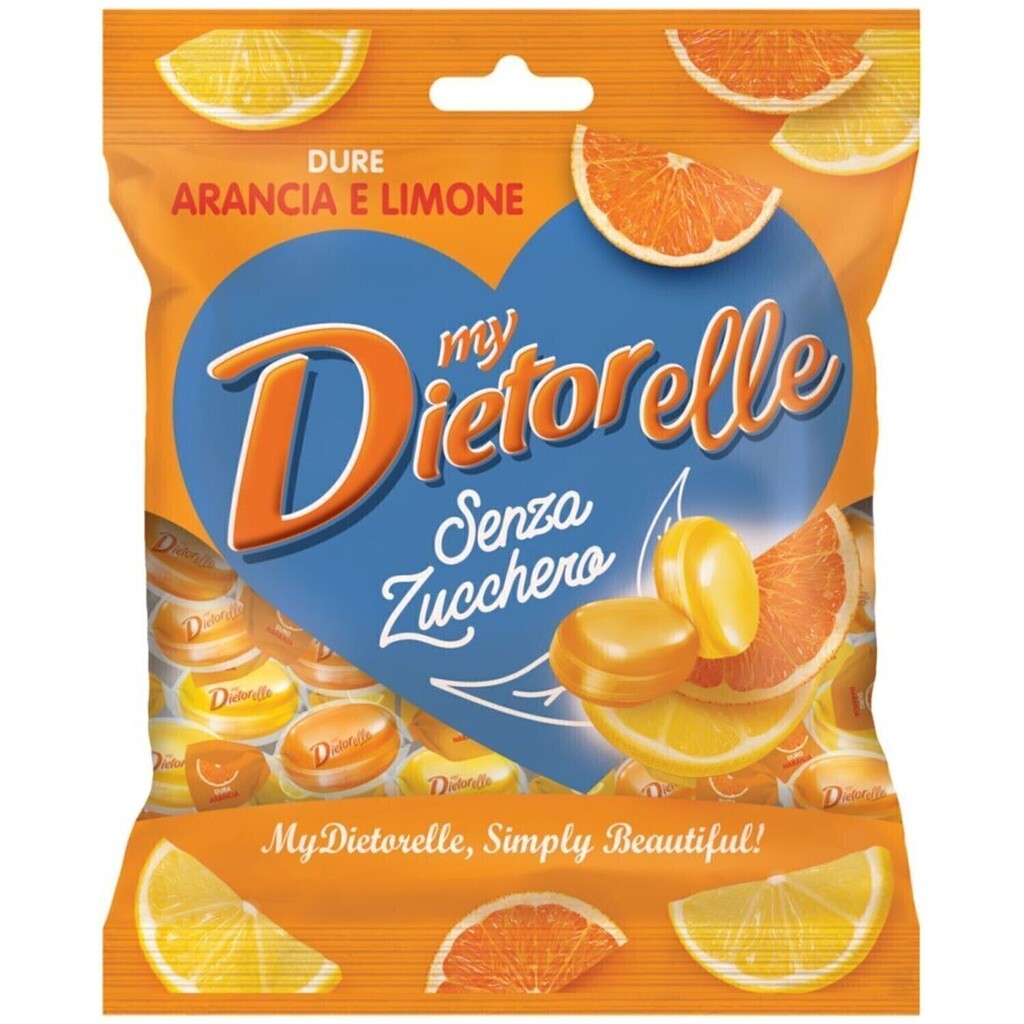 Bala DIETORELLE Arancia e Limone c/ Stévia 70g foto 8