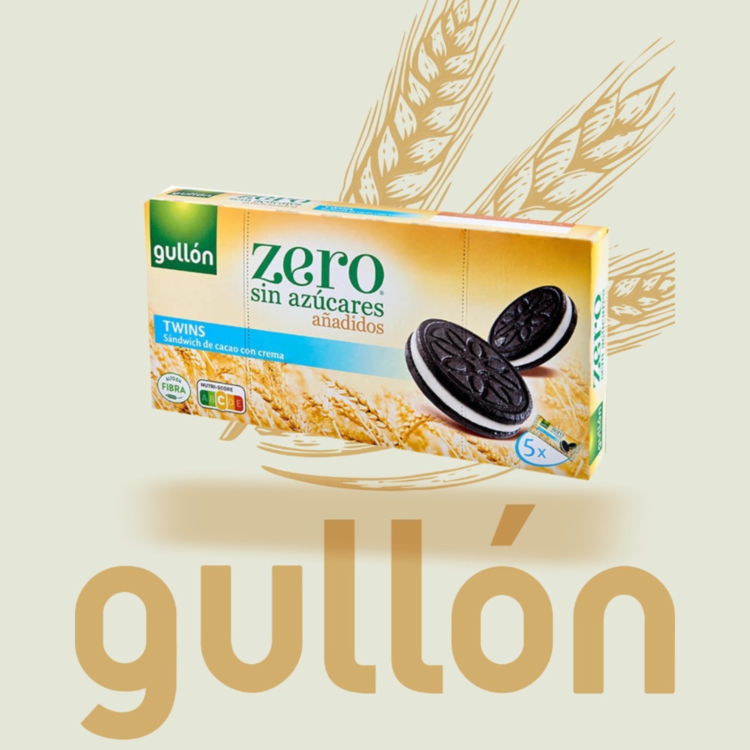 Biscoito GULLON Zero Açucar Sandwich Cacao 210g foto 4