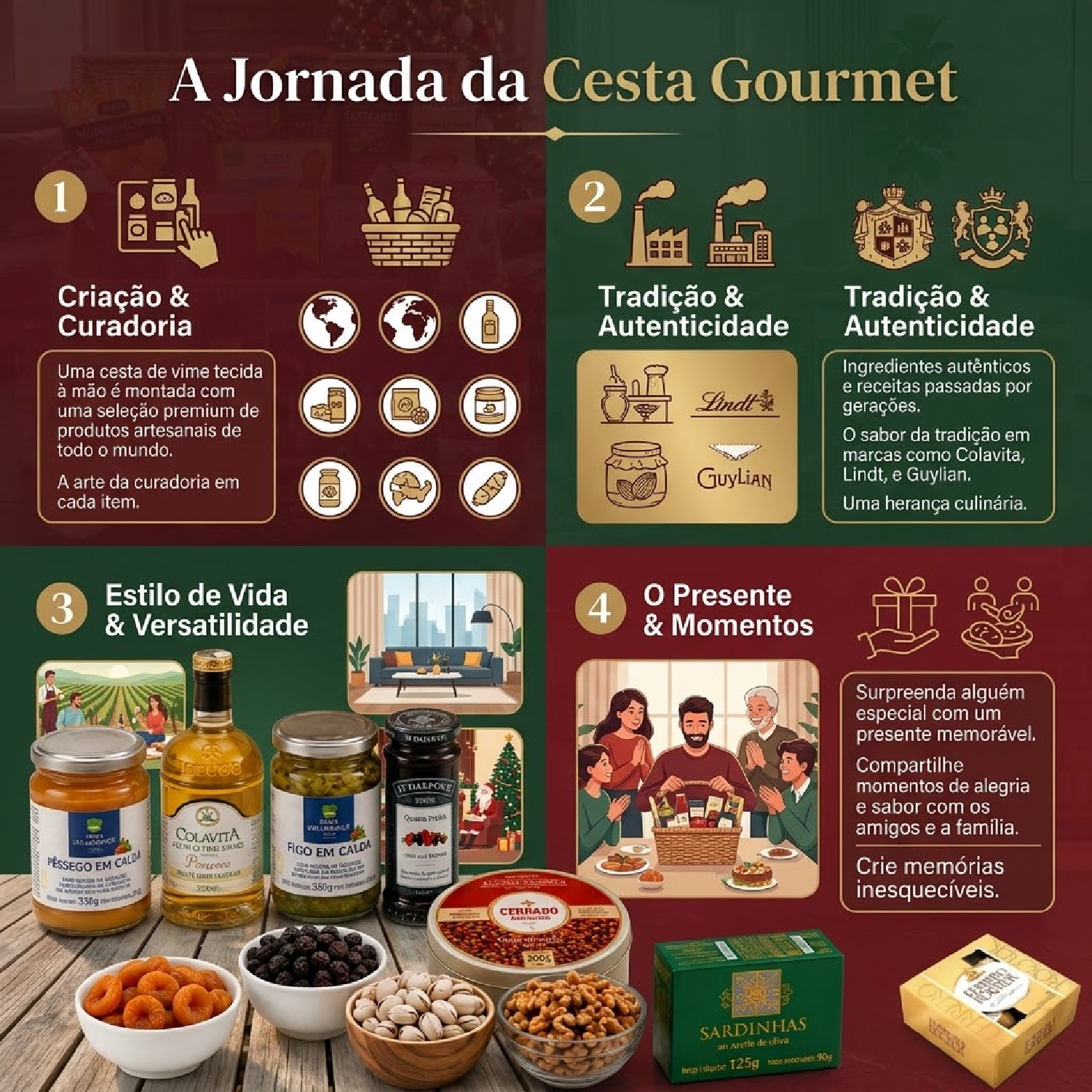 Cesta De Natal Sem Álcool Premium MALTA 31 Itens 2026 foto 7