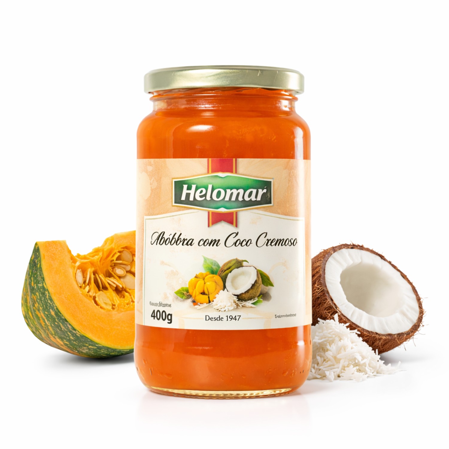 Doce de Abobora com Coco Fresco HELOMAR 400g foto 2