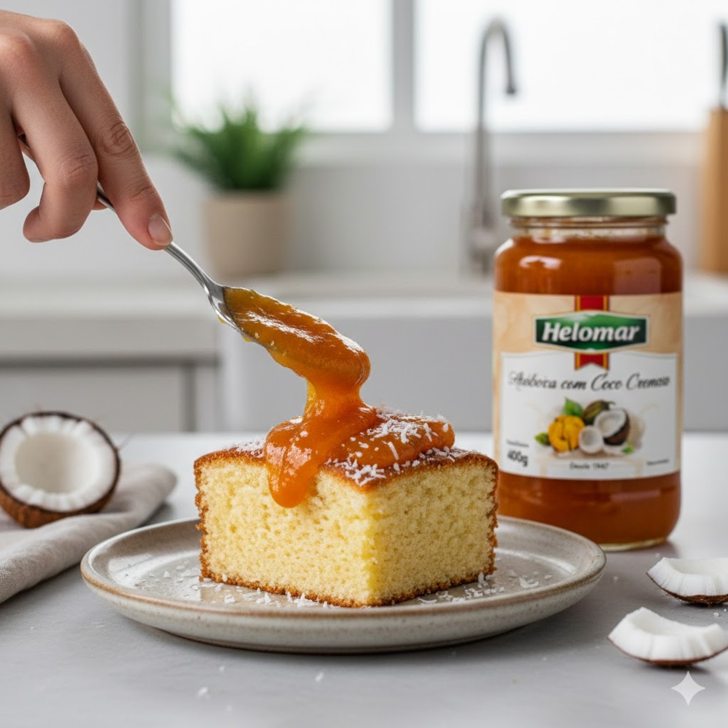 Doce de Abobora com Coco Fresco HELOMAR 400g foto 6