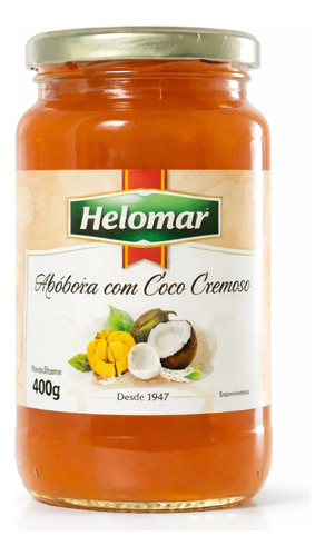 Doce de Abobora com Coco Fresco HELOMAR 400g foto 9