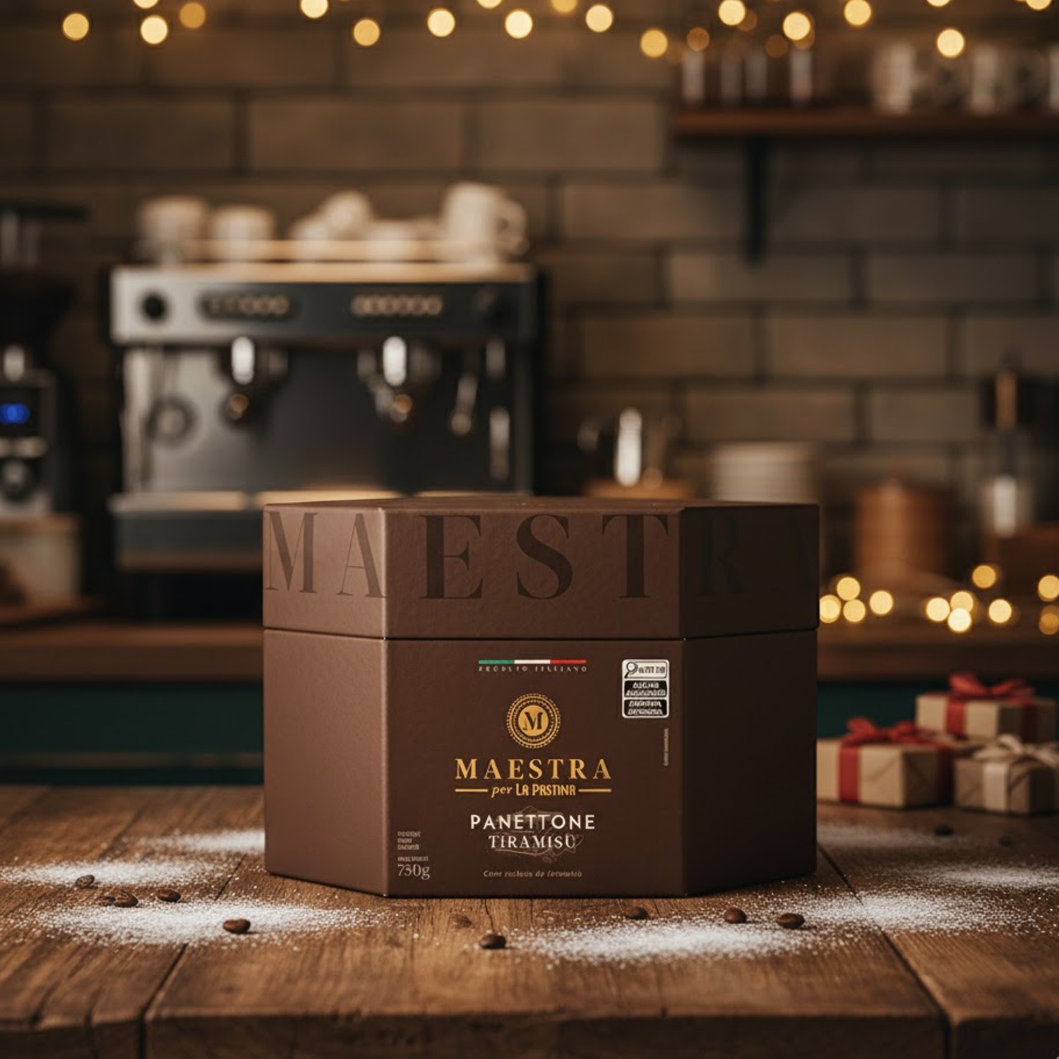 Panettone LA PASTINA Maestra Tiramisù 750g Edição Italiana foto 2