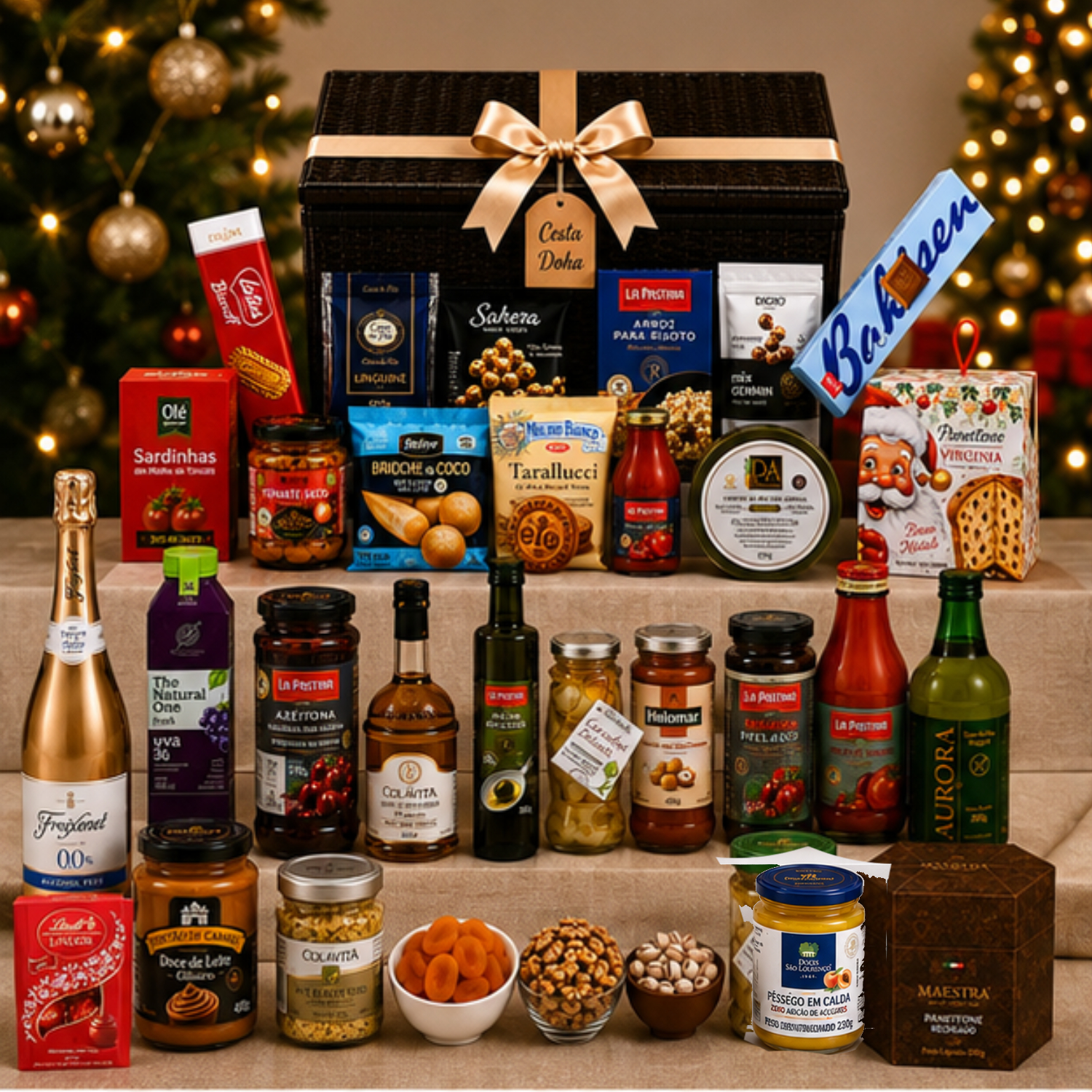 Cesta De Natal Sem Álcool Supreme DOHA 31 Itens NATAL 2026 foto 5