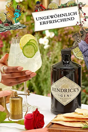 Gin Premium HENDRICKS 750ml foto 5