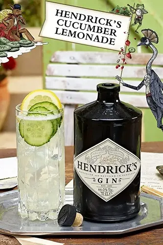 Gin Premium HENDRICKS 750ml foto 6