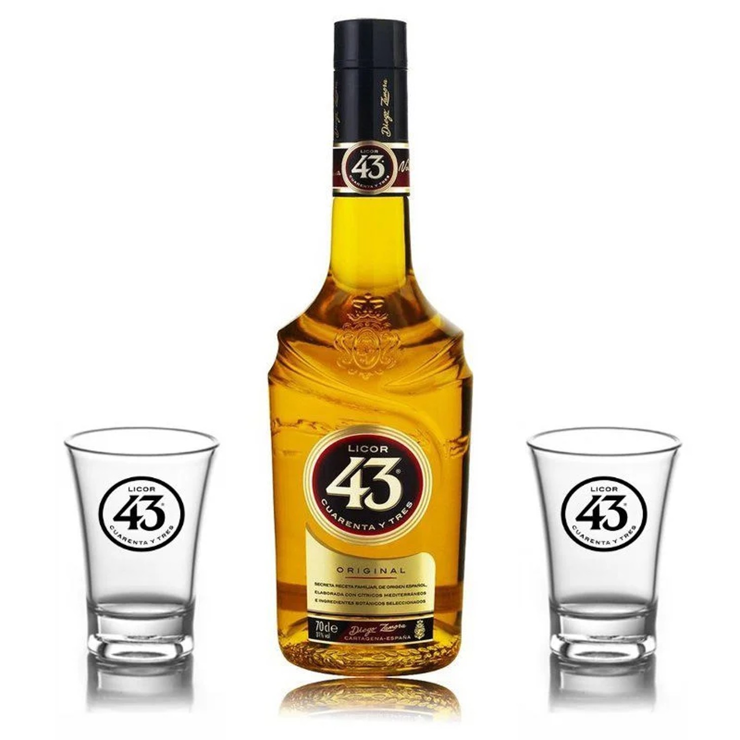 Licor 43 Cuarenta Y Tres DIEGO ZAMORA 700ml foto 2