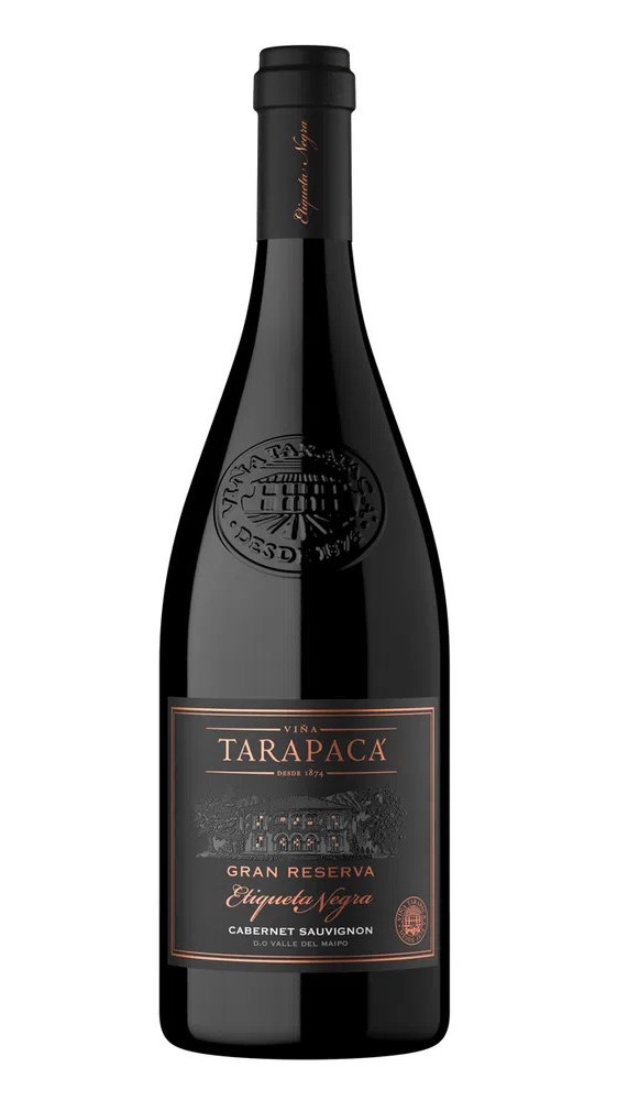 Vinho Chileno TARAPACA Etiqueta Negra Cab Sauv 750ml foto 2