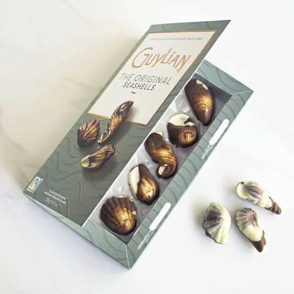 Chocolate Belga GUYLIAN Sea Shells Original 125g foto 11