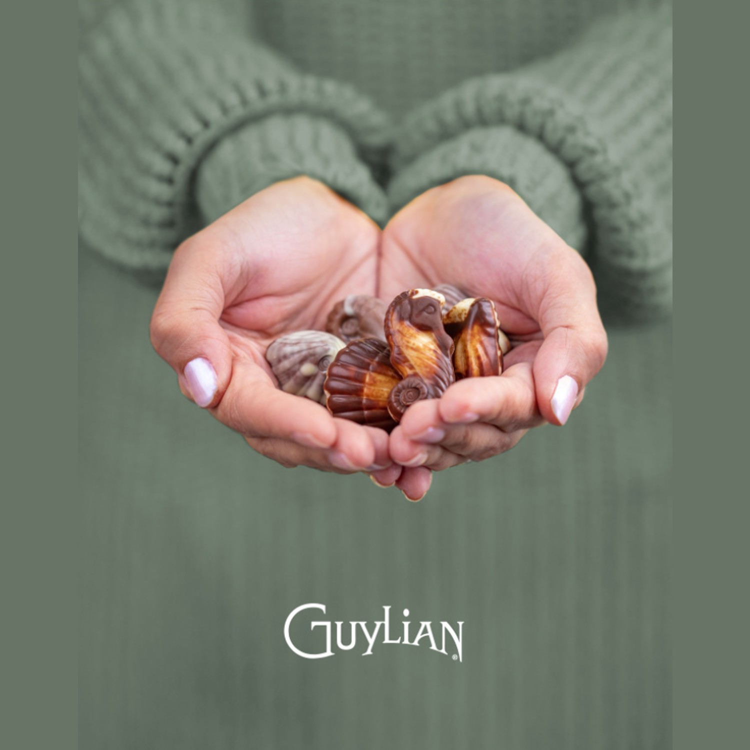 Chocolate Belga GUYLIAN Sea Shells Original 125g foto 7