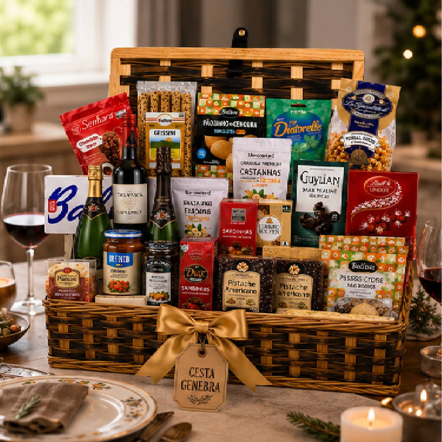 Cesta de Natal GENEBRA Premium Com 31 Itens - Natal 2026 foto 4