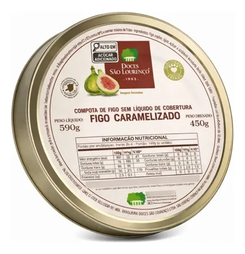 Figo Caramelizado Ramy São Lourenço 590g Gourmet foto 7