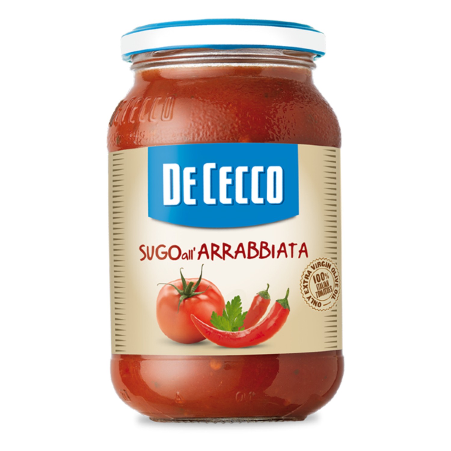 Molho de Tomate All' Arrabbiata DE CECCO 400g