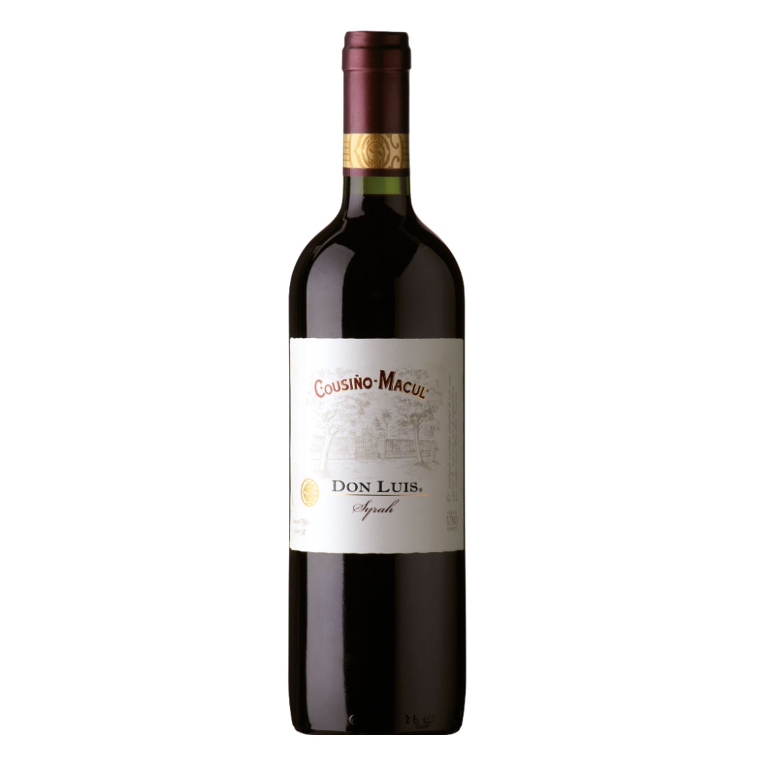 Vinho Chileno COUSINO MACUL Dom Luis Syrah 750ml