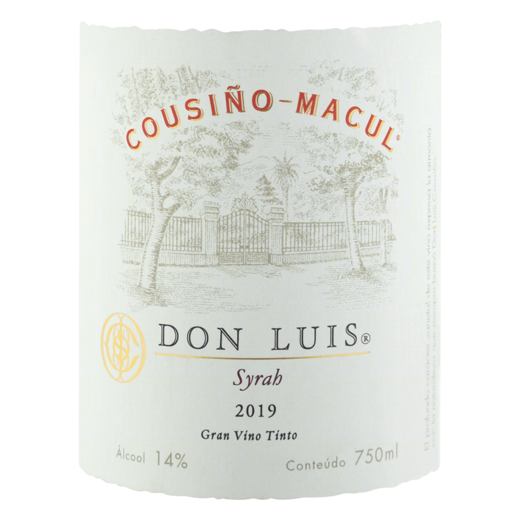 Vinho Chileno COUSINO MACUL Dom Luis Syrah 750ml foto 4