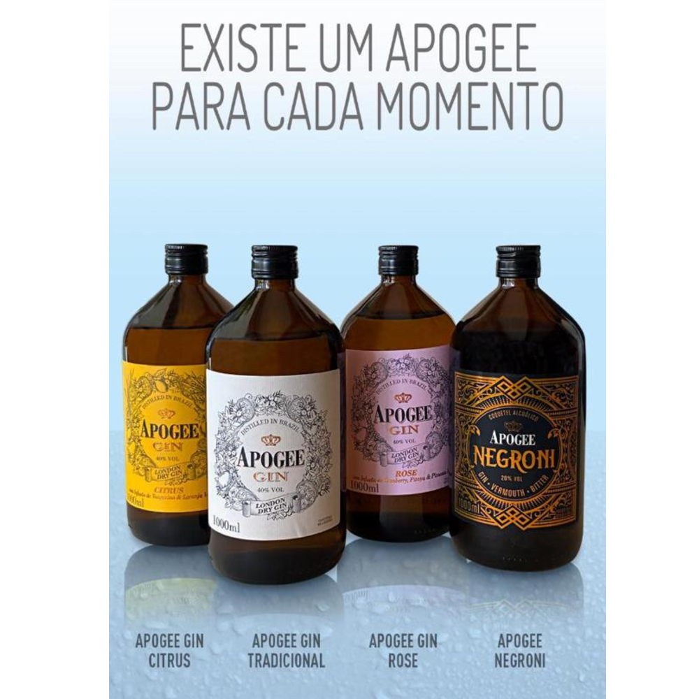 Gin APOGEE Negroni 1 Litro foto 2
