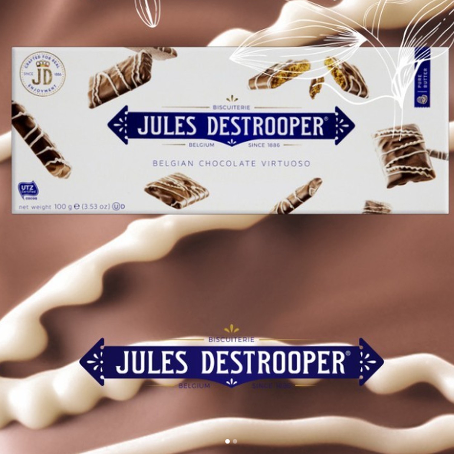 Biscoito Belga JULES DESTROOPER Virtuoso 100g foto 4